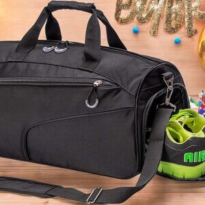 ports Gym Bag with Shoes Compartment and Wet Pocket Gym